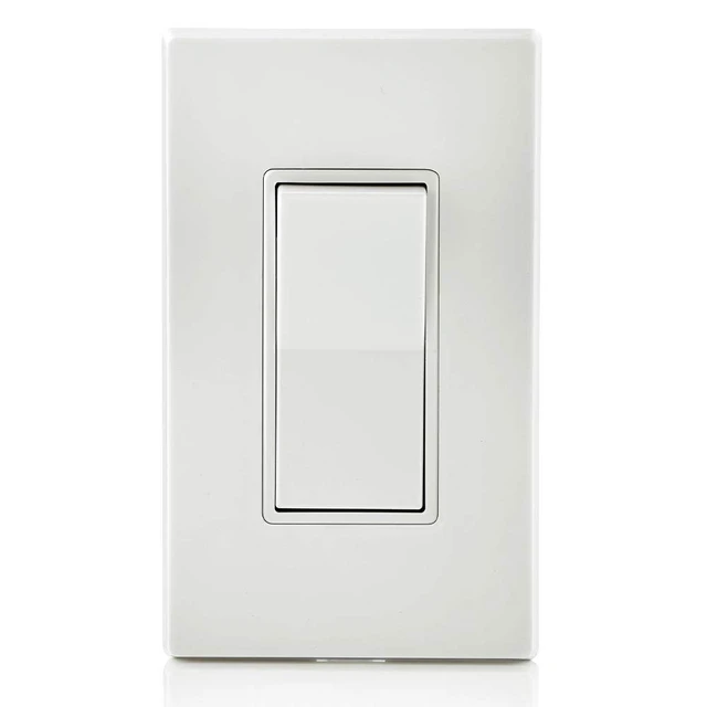 Alt view image 3 of 4 - Leviton 15 Amp 4-Way Decora Switch, 05604, White | Electrical Switches, Back, Side Wire Terminal, White, Amp, 1 per package, Boxed packaging, Mexico origin