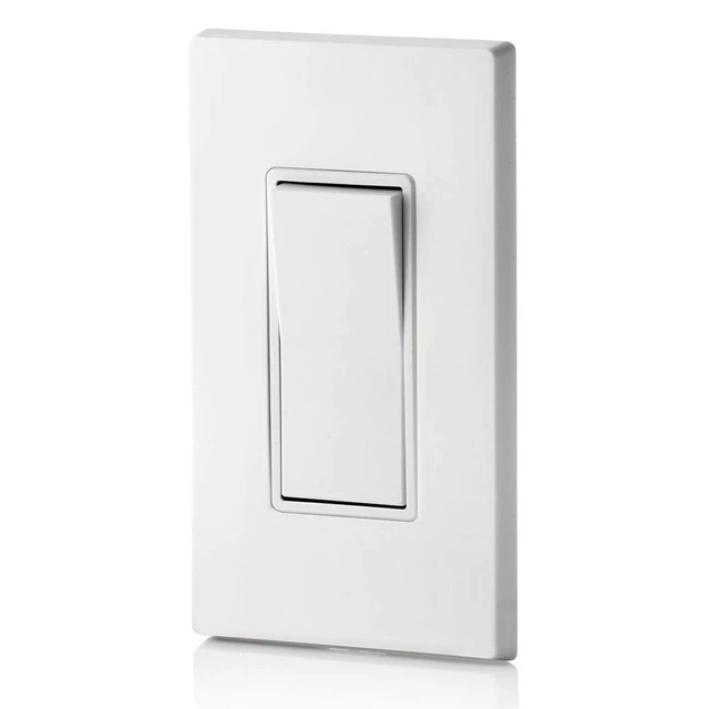 Alt view image 4 of 4 - Leviton 15 Amp 4-Way Decora Switch, 05604, White | Electrical Switches, Back, Side Wire Terminal, White, Amp, 1 per package, Boxed packaging, Mexico origin