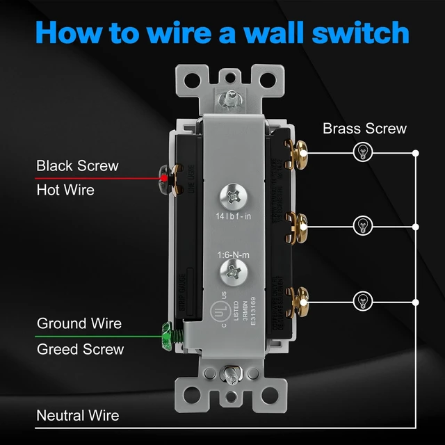 Alt view image 4 of 6 - P3RW Wall Switch Three-Rocker Light Switch with Screwless Wall Plate | Multi-Control Light Switch Combo for Bathroom Exhaust Fan, White, Three-Rocker Design for Convenient Home Lighting Control