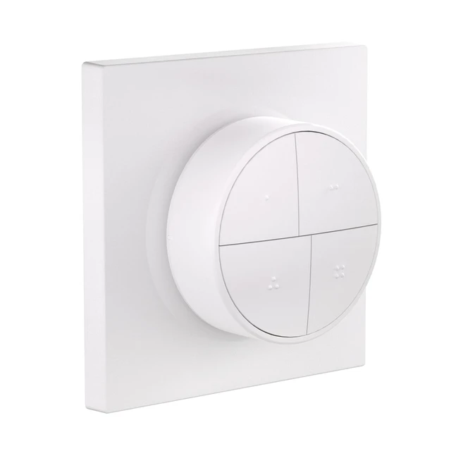 Main image of SONOFF Fusion Zigbee Smart Scene Button SNZB-01M, Wireless Switch | 16 custom actions, Zigbee Binding & TouchLink light control, compatible with Home Assistant, SmartThings, hub-required