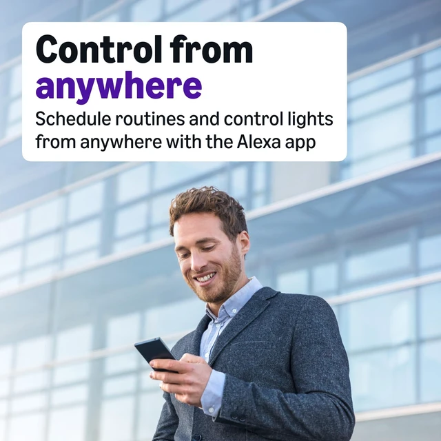 Alt view image 4 of 6 - Amazon Basics Smart Light Switch, 3-Way, Works with Alexa Only, Voice Control, 2.4 GHz Wi-Fi, No Hub Required, White