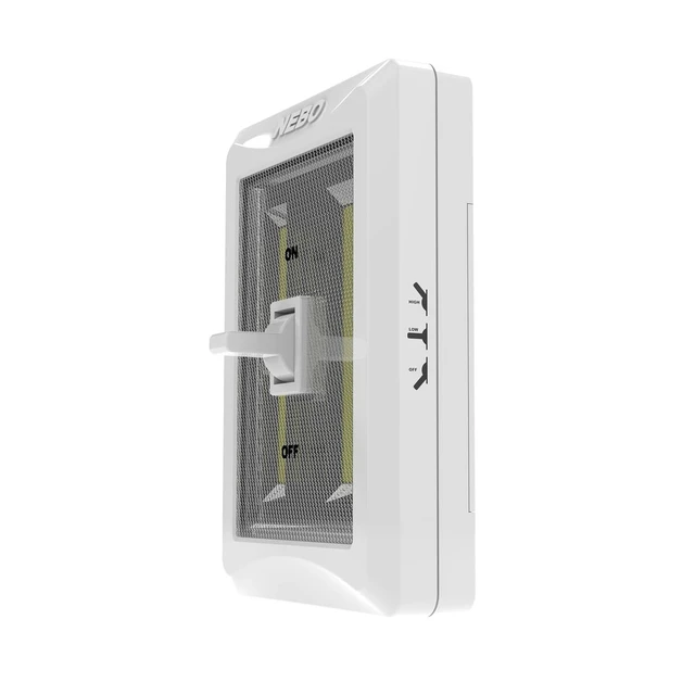 Alt view image 3 of 4 - FlipIt 400 Light Switches, 2-Pack, 400 Lumen Wireless LED Light Switch | 400 Lumen, 20 Hour Run Time, Stick-On LED Wall Light, Cordless Lighting, Closets, Cabinets, Attics & Garages, Includes 3x AAA