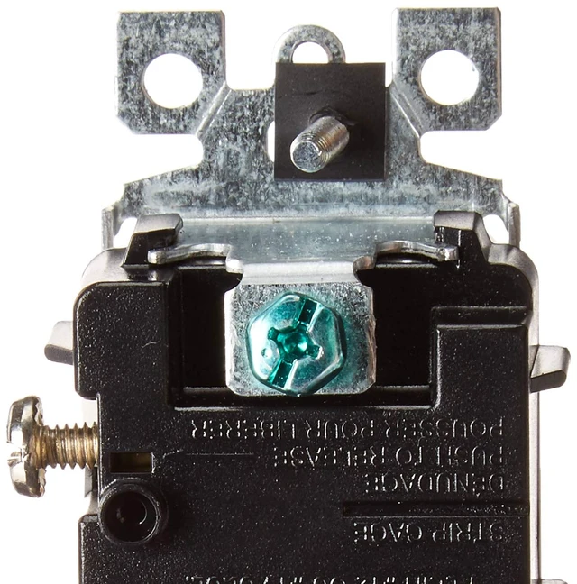Alt view image 5 of 5 - Leviton 15 Amp, 120 Volt, Decora Single-Pole, AC Combination Switch, Commercial Grade, Non-Grounded, 1755-W, White