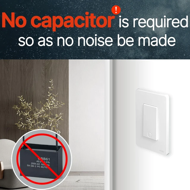 Alt view image 4 of 6 - MOES Zigbee Smart Switch 2 Gang, No Neutral Wire, Require MOES Zigbee Hub | Single Pole Light Switches, Compatible with Home Assistant / Zigbee2MQTT, Work with Alexa Google Assistant, Remote Control