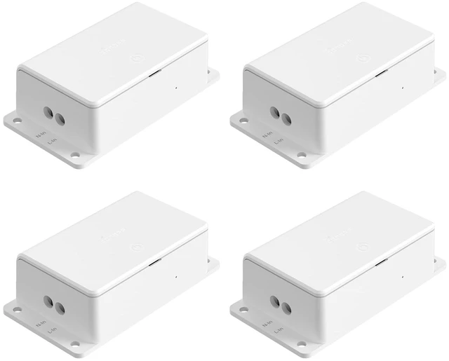 Main image of SONOFF Basic-1GS Gen5 Matter Wi-Fi Smart Switch, Needs Neutral Wire, DIY Smart Home Automation Module, Compatible with Apple Home, Alexa & Google Assistant, No Hub Required, White, 4 Pack
