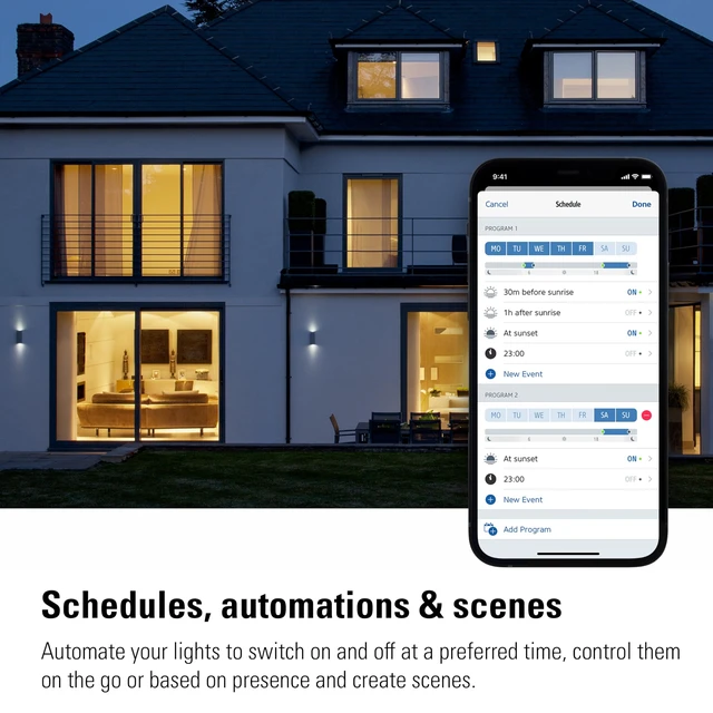 Alt view image 5 of 7 - Eve Light Switch (Matter) Smart Wall Switch | for Apple, Alexa, Google, SmartThings, single-pole & 3-way switches; requ. Thread Border Router & neutral wire; UL-certified