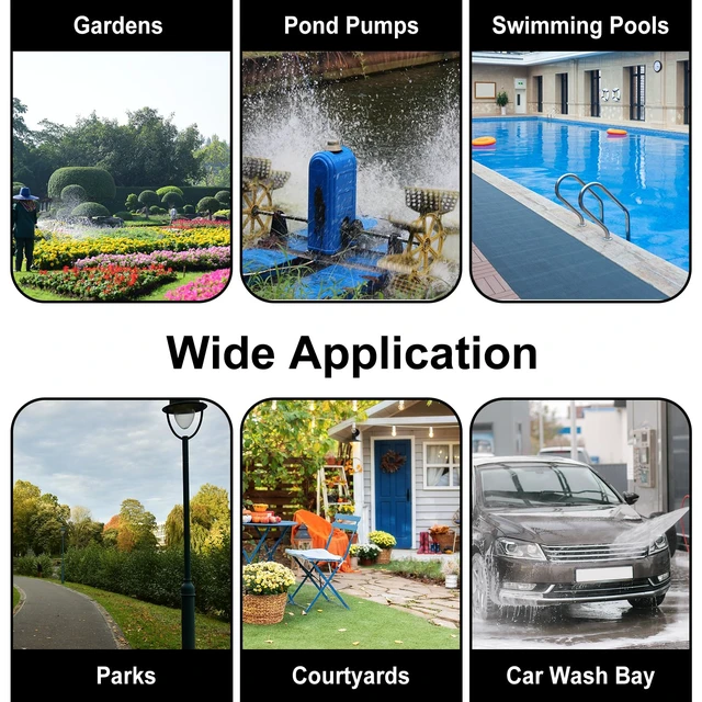 Alt view image 7 of 7 - Outdoor Light Switch, USUPERINK Outdoor Double Switch, IP66 Waterproof, 2 Gang 2 Way Dual Switches, 15Amp 110-250V, SPDT Exterior Electrical Switches for Outside, Garden, Pool, Patio, Balcony