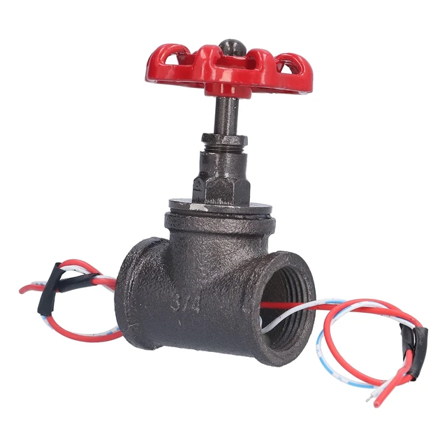 Alt view image 3 of 7 - Steampunk Lamp Switch Iron Rotating Valve 55x90mm | Red bronze iron finish, for pipe table lamps and DIY lighting, 3A 120V, quarter turn control, 3-4in type