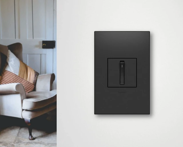 Alt view image 4 of 5 - Legrand adorne 15 Amp Whisper Single-Pole 3-Way Light Switch (with Wall Plate, White, 1)
