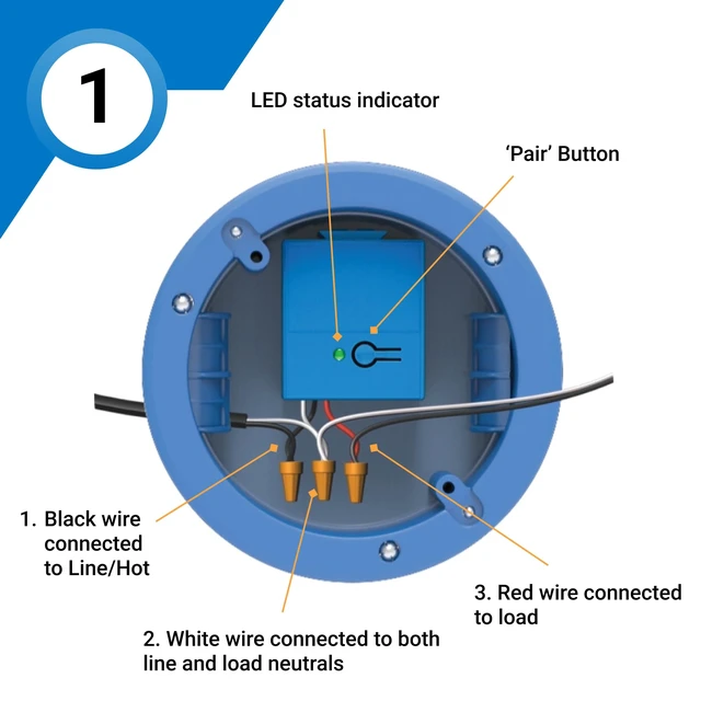 Alt view image 6 of 7 - Levven Wireless Light Switch (UL Listed), On/Off and Dimming White Decorator-Style Switch - Requires Levven Power Controller