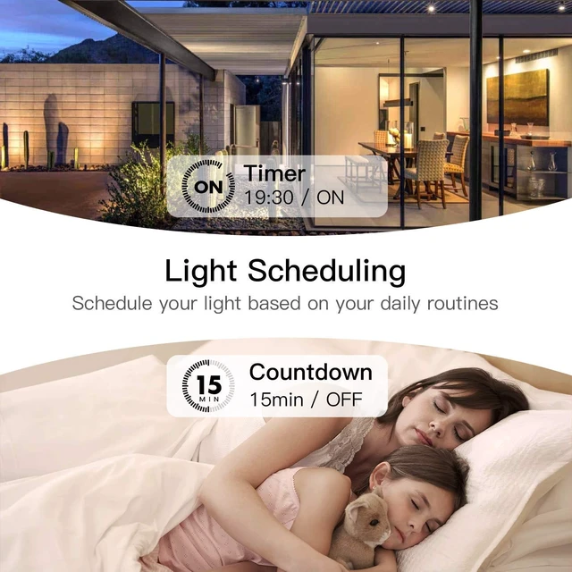 Alt view image 5 of 7 - TREATLIFE Smart Light Switch, 2.4GHz WiFi Light Switch, Neutral Wire Required, Works with Alexa, Google Home and SmartThings, Single-Pole, Remote Control, FCC Listed, 1 Pack
