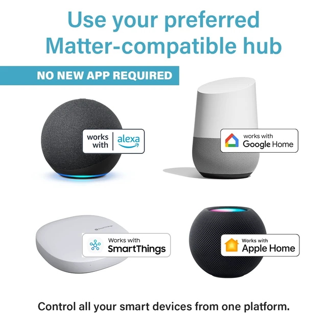 Alt view image 3 of 7 - Legrand Radiant Wi-Fi Matter Smart Light Switch, White 1 Pack | Effortless Setup, Compatible with Alexa, SmartThings, HomeKit and Google, Matter Smart Hub Required, Set Scenes, Save Energy