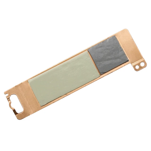 Alt view image 3 of 5 - BestParts M.2 Nvme SSD 2280 Frame + PCIe HeatSink Bracket Replacement for DELL Latitude E5280 5290 5480 5490 5491 5495 5580 5590 5591 Precision 3520 3530 M3520 M3530 X3DN4 2FFR0 0X3DN4 02FFR0