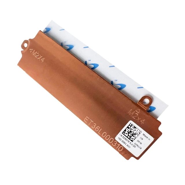 Alt view image 5 of 6 - M.2 2280 SSD Thermal Pad Kit Replacement for Dell G15 5520 5510 5511 5515 Bracket Shield 29GT8 Heatsink Caddy X8MY9