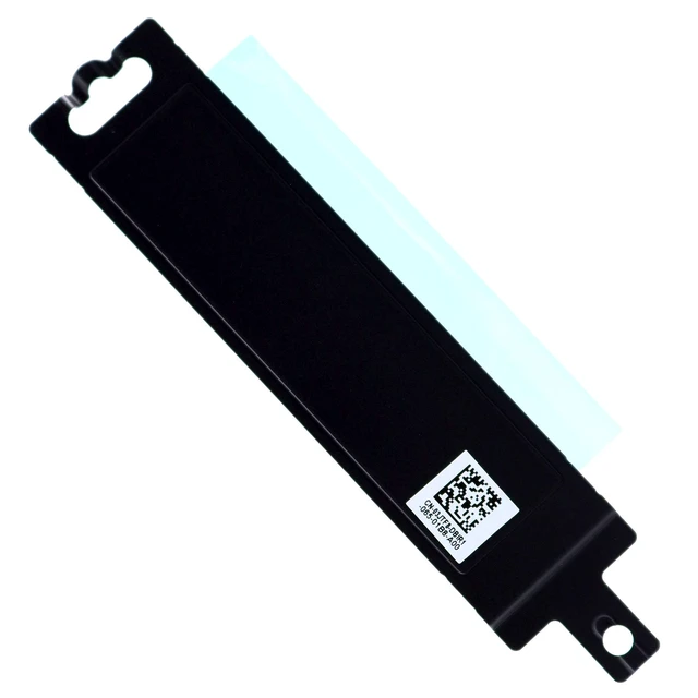 Alt view image 4 of 5 - Deal4GO 2280 M.2 SSD Heatsink Hard Drive Cover Heat Shield Fits Slot Three/Four for Dell Alienware Area-51m R2 03JTF8 3JTF8