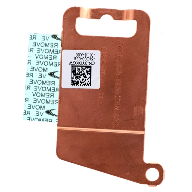 Alt view image 2 of 5 - Deal4GO 3rd Slot 2230 SSD M.2 Slot 3 Heatsink Cover Hard Drive Heat Thermal Shield YDKGW 0YDKGW for Dell Alienware M17 R3 M17 R4 Gaming Laptop