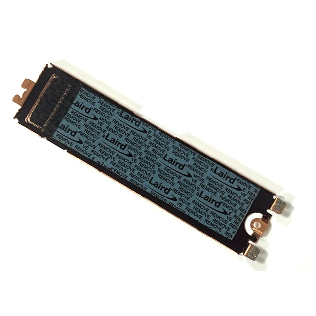 Alt view image 2 of 2 - Slot 2 M.2 SSD Hard Drive Heatsink Cover with Thermal 04TW9C 4TW9C for Dell XPS 15 9520 9510 9500 9530 9570(SSD-R)