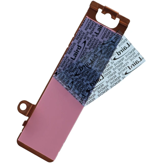 Alt view image 3 of 7 - Deal4GO M.2 2280 SSD Heat Thermal Shield Heatsink 6GFVV 06GFVV Replacement for Dell G15 5530 5535, G16 7630 7635 2023 Gaming Laptop