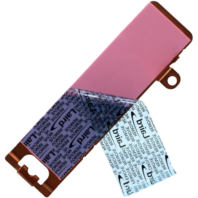 Alt view image 4 of 7 - Deal4GO M.2 2280 SSD Heat Thermal Shield Heatsink 6GFVV 06GFVV Replacement for Dell G15 5530 5535, G16 7630 7635 2023 Gaming Laptop