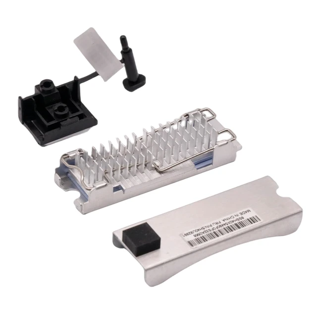 Alt view image 2 of 7 - New M.2 2280 SSD Upgrade Kit III Bracket + Heatsink Replacement for 4XF1C39743 ThinkCentre M90t M90s M80t M80s M70t M70s P360 9550 P348 P340 SFF TWR