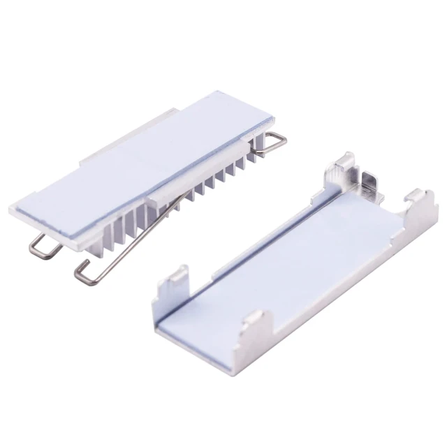 Alt view image 3 of 7 - New M.2 2280 SSD Upgrade Kit III Bracket + Heatsink Replacement for 4XF1C39743 ThinkCentre M90t M90s M80t M80s M70t M70s P360 9550 P348 P340 SFF TWR