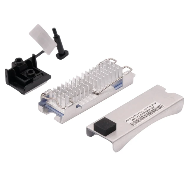 Alt view image 4 of 7 - New M.2 2280 SSD Upgrade Kit III Bracket + Heatsink Replacement for 4XF1C39743 ThinkCentre M90t M90s M80t M80s M70t M70s P360 9550 P348 P340 SFF TWR