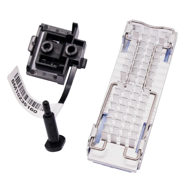 Alt view image 6 of 7 - New M.2 2280 SSD Upgrade Kit III Bracket + Heatsink Replacement for 4XF1C39743 ThinkCentre M90t M90s M80t M80s M70t M70s P360 9550 P348 P340 SFF TWR