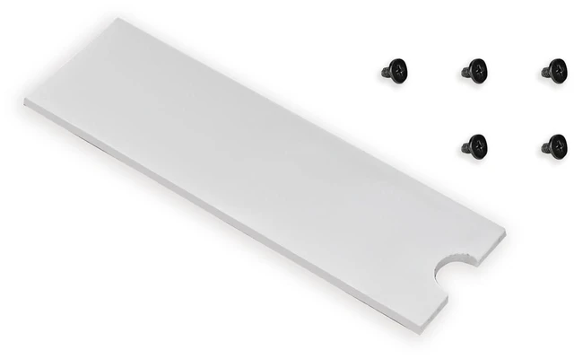Alt view image 4 of 4 - SilverStone Technology TP07 Ultra Slim-Profile Aluminum Alloy M.2 SSD Cooling kit, SST-TP07B