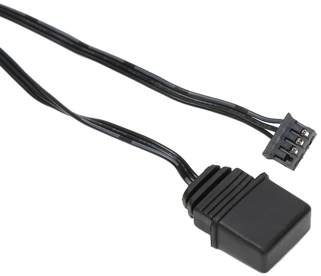 Alt view image 7 of 7 - Diyeeni M.2 SSD Heatsink Heat Sink, Aluminum Heat Sink Cooler Fin Cooling for 2280 M.2 SSD, 5V 3 Pin Radiator Heatsink with Interface Thermal Pad, RGB Lights