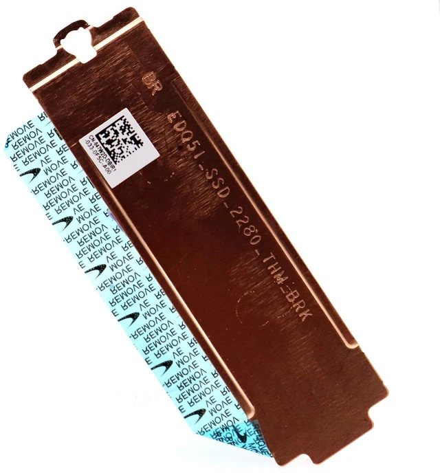 Main image of Deal4GO 2nd 2280 M.2 SSD Heatsink Cover Slot 2 Thermal Shield 47W2D 047W2D Replacement for Dell Alienware M15 R2 M17 R2