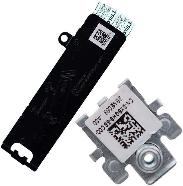 Main image of Deal4GO M.2 2280 SSD Heatsink Thermal Shield 6GFVV w/ SSD2 Support Bracket X8GH8 Replacement for Dell G15 5530 5535 G16 7630 7635