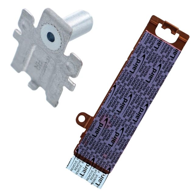 Alt view image 2 of 5 - Deal4GO M.2 2280 SSD Heatsink Thermal Shield 6GFVV w/ SSD2 Support Bracket X8GH8 Replacement for Dell G15 5530 5535 G16 7630 7635