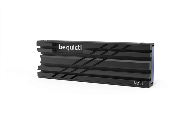 Main image of MC1 M.2 SSD Cooler Heatsink, Single and Double Sided 2280 modules | Compatible with M.2 SSD Slot of Playstation, Allows Maximum read/write Speed for an Extended Lifespan, All Black Elegant Look