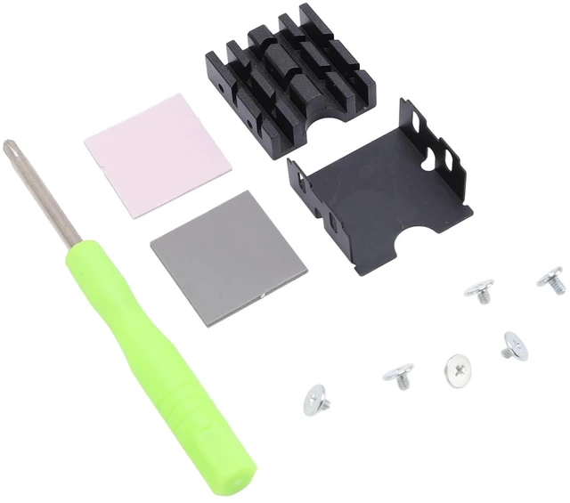 Main image of M.2 2230 SSD Heatsink Cooler, Aluminum Alloy Double Sided Heat Sink with Thermal Silicone Pad, Compatible with M.2 SSD for Laptop
