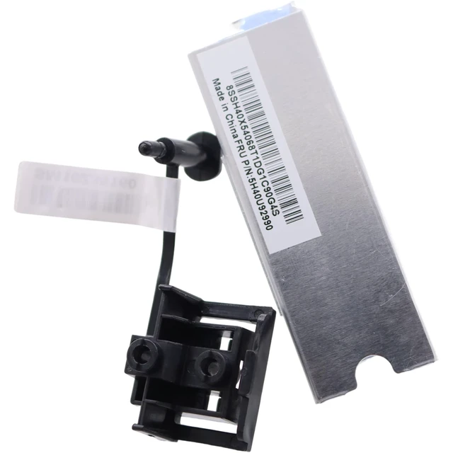 Alt view image 5 of 7 - Deal4GO M.2 SSD Support Bracket 5M10U50407 w/ 2280 Heatsink Thermal Pad 5H40U92990 Replacement for Lenovo ThinkCentre M70s M70t M80s M80t M90s M90t P350