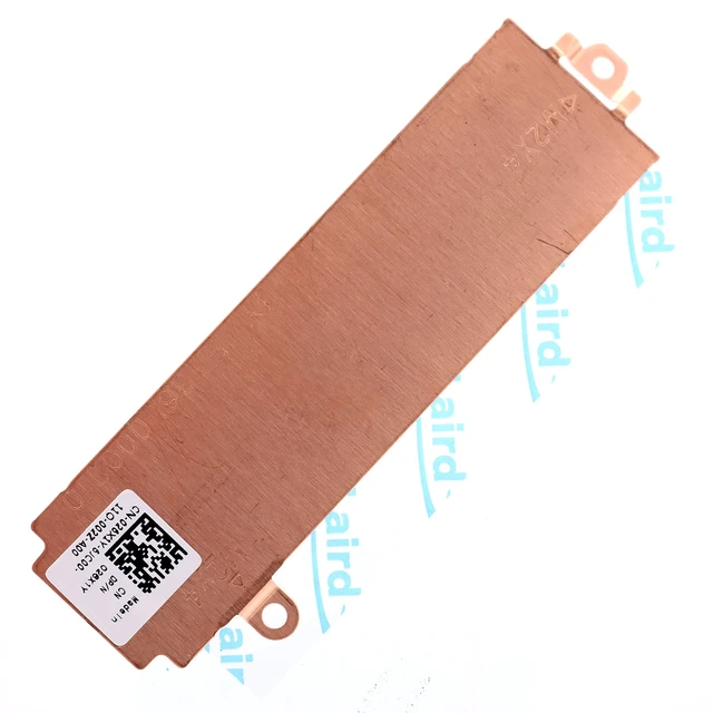 Alt view image 2 of 7 - Deal4GO M.2 2280 SSD Heatsink Thermal Shield 26X1Y 026X1Y w/Support Bracket X8MY9 0X8MY9 for Dell G15 5510 5511 5515 5520 5521 5525