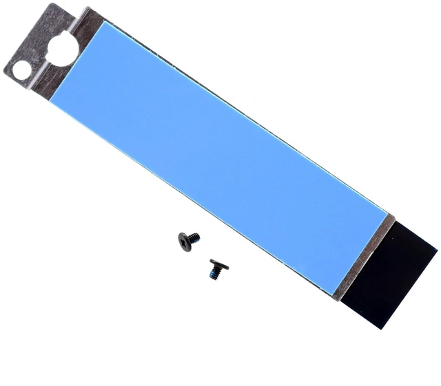 Alt view image 2 of 5 - Deal4GO Slot 2 Second 2280 M.2 SSD Heatsink Cover Hard Drive Heat Shield 0KKCTR KKCTR for Dell G7 15 Gaming Laptop 7500 7700