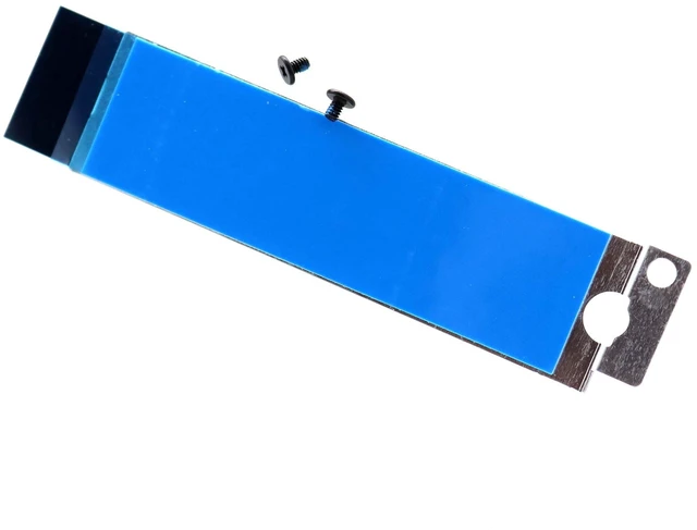 Alt view image 4 of 5 - Deal4GO Slot 2 Second 2280 M.2 SSD Heatsink Cover Hard Drive Heat Shield 0KKCTR KKCTR for Dell G7 15 Gaming Laptop 7500 7700