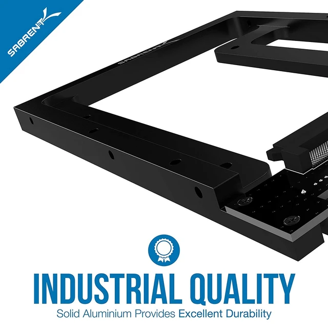 Alt view image 5 of 7 - SABRENT 2.5in SSD/HDD to 3.5in Bay Adapter Kit (BK-PCBS) | Mounts a 2.5" SSD or SATA HDD into a desktop 3.5" bay; adapter bracket; screws included