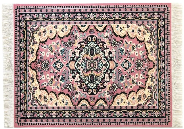 Main image of Computer Carpet Mouse Pad | Oriental Style Rug Mouse Mat