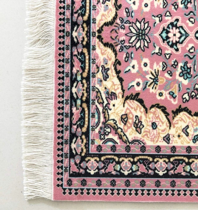 Alt view image 5 of 7 - Computer Carpet Mouse Pad | Oriental Style Rug Mouse Mat