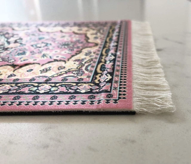 Alt view image 6 of 7 - Computer Carpet Mouse Pad | Oriental Style Rug Mouse Mat