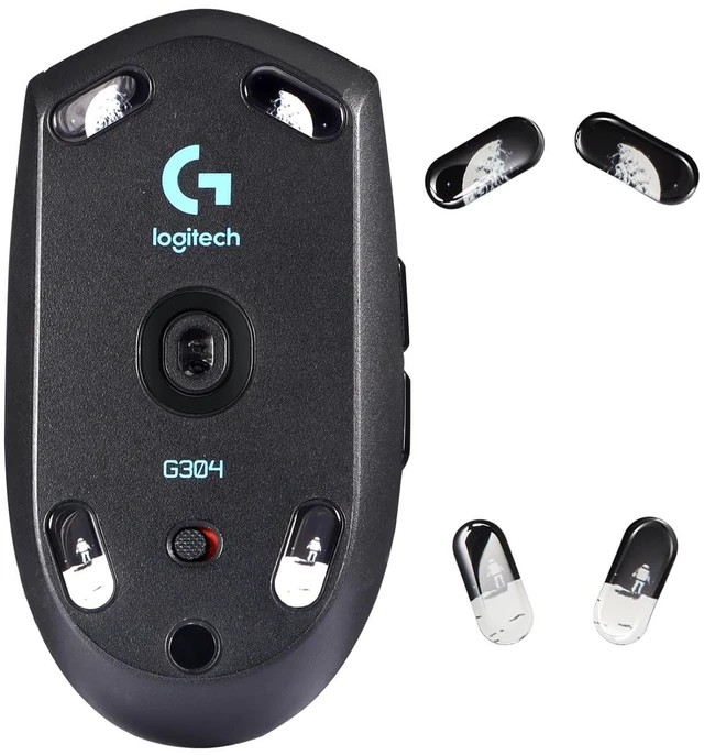 Main image of immoenuc Glass Mouse Skates for Logitech G305/304 Mouse Feet Pads Smooth Durable Game Mice Accessories (Earth Pattern)