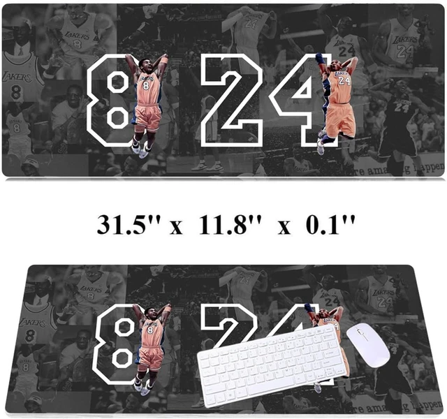Alt view image 2 of 6 - RTGGSEL 31.5x11.8 Inch Non-Slip Long Extended Large Gaming Mouse Pad with Stitched Edges XL Laptops Keyboard Mouse Mat(8&24)