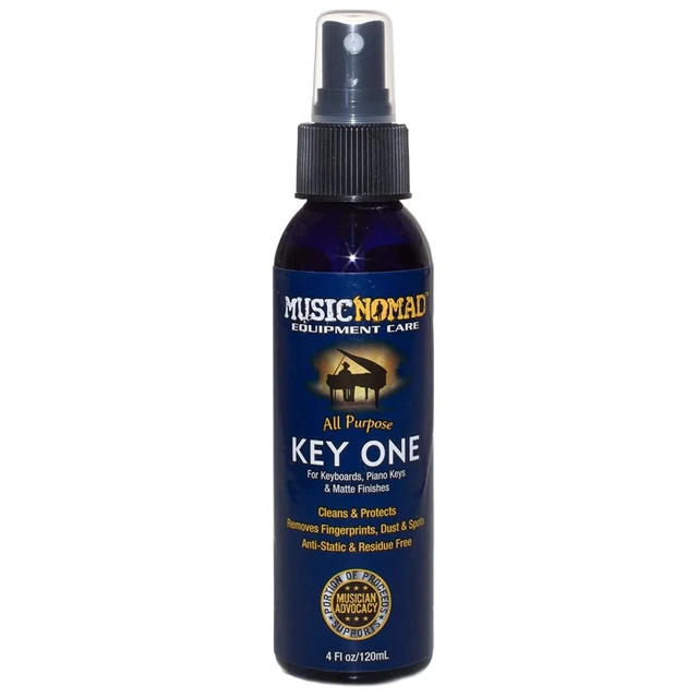 Alt view image 3 of 5 - MusicNomad 3 pc. Care Kit for Gloss Pianos - Cleaner, Polish, Cloth (MN132) | Soft, Non-Treated Microfiber Helps Lift Dust, Fingerprints and Polish Residue without Scratching.