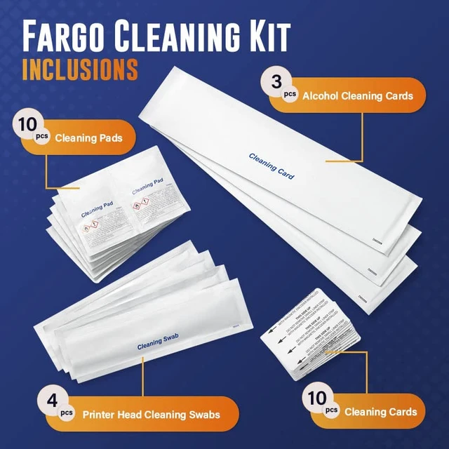 Alt view image 2 of 5 - Fargo Cleaning Kit 89200 for HDP5000 & HDP5600 Printers