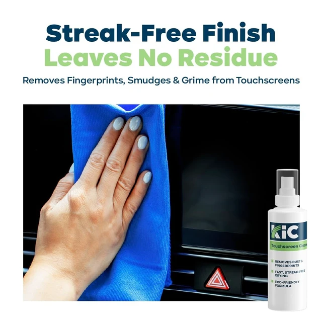 Alt view image 5 of 6 - KICTeam EV Charger Cleaning Kit | Cleaning Brushes, Cleaning Swabs, Scraper & Pick Tools, EV Touchscreen Cleaner, Microfiber Screen Cloths - K2-KEVCZ1