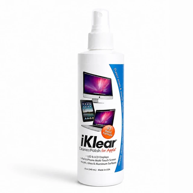 Main image of IKlear Spray Bottle (8oz) - Screen Cleaner - TV, Computer, Phone & Tablet Cleaner - Made in USA