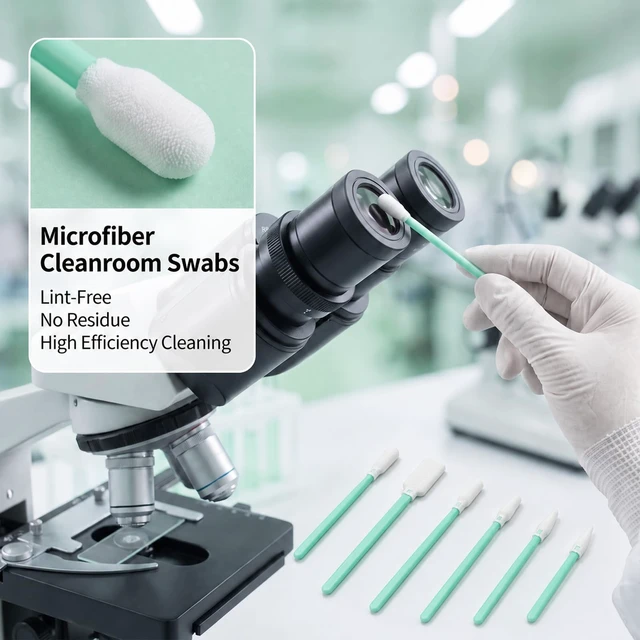 Alt view image 4 of 7 - Quuztao 300 Pcs Lint Free Cleaning Swabs, 6 Sizes for Electronics | tip kit for printer head, optics and precision gap cleaning