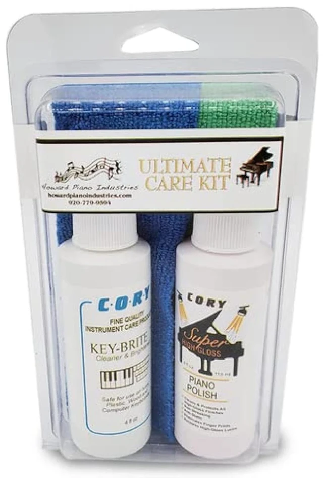 Main image of Piano Cleaning and Polishing Kit: Cory Ultimate High Polish Piano Care Kit - For High Gloss Pianos